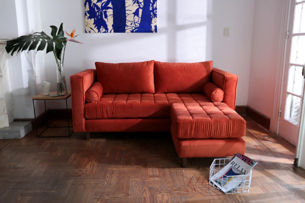 Sofá Franklin con Camastro Móvil