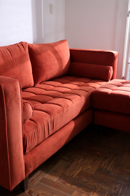 Sofá Franklin con Camastro Móvil